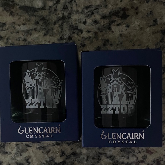 ZZ Top Glencairn Crystal Glass Set - Picture 2 of 4